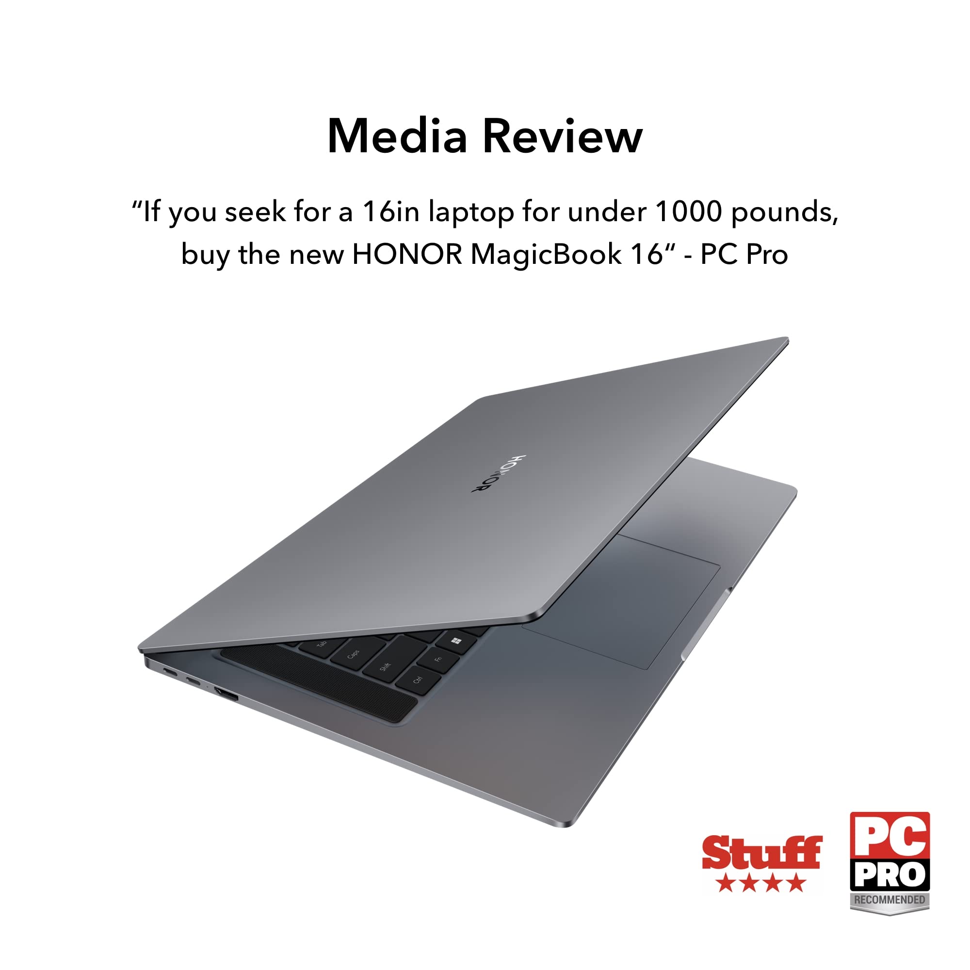 HONOR MagicBook 16 Laptop Windows 11 (16 polegadas 144Hz FHD IPS